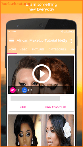 African MakeUp Tutorial Ideas screenshot