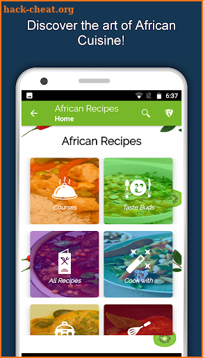 African Recipes : All Africa Food Offline Free screenshot