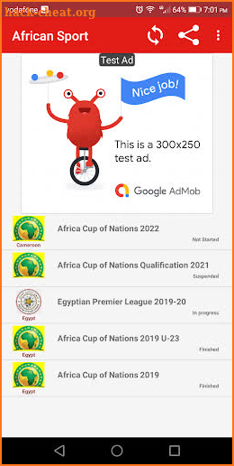 African Sport screenshot