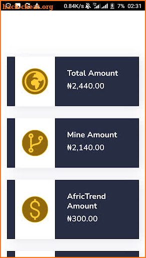 AfricGold screenshot