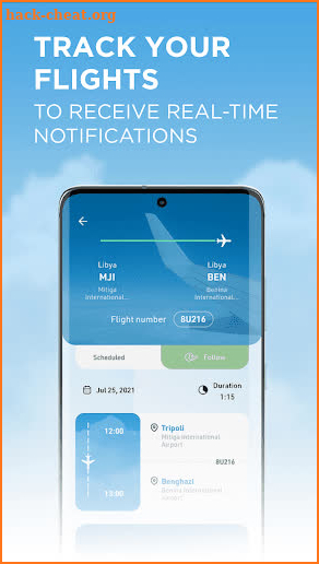 Afriqiyah Airways screenshot