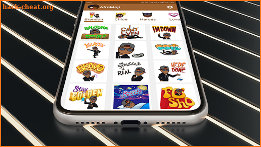 AfroMoji : The New Look Of Fame Emojis screenshot