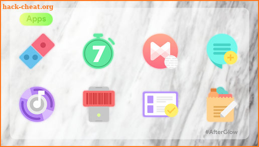 Afterglow Icons Free screenshot