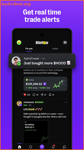 AfterHour: Social Copy Trading screenshot