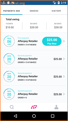 Afterpay - Shop Now, Pay Later screenshot