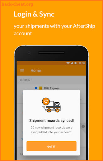 AfterShip Package Tracker screenshot