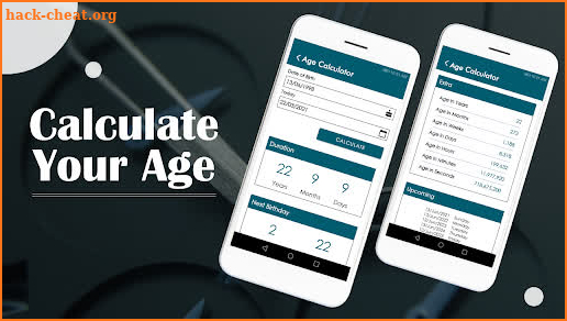 Age Calculator by Date of Birth Age App screenshot