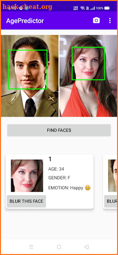 Age Predictor screenshot