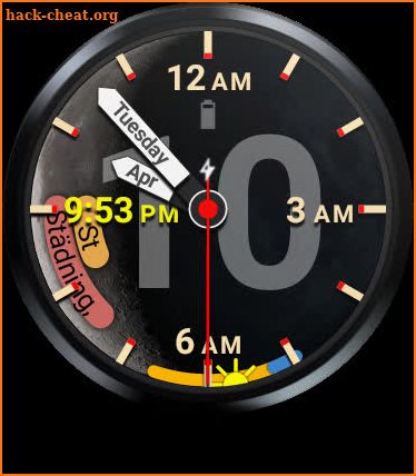 Agenda12h Watch Face screenshot