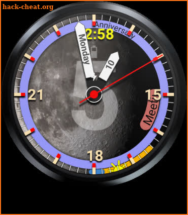 Agenda12h Watch Face screenshot