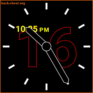 Agenda12h Watch Face Lite screenshot