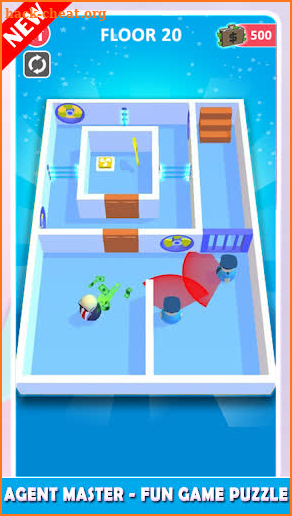 Agent Master Wobble Man Mission Game screenshot