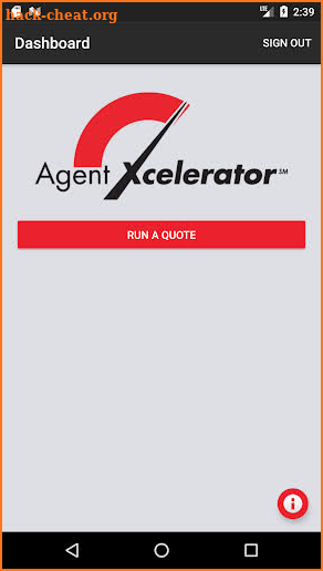 Agent Xcelerator screenshot