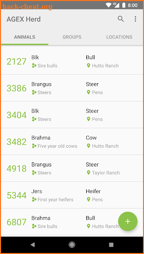 AGEX Herd screenshot