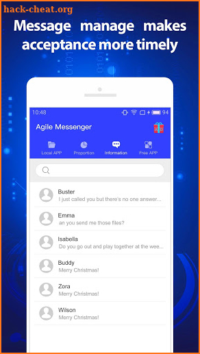 Agile Messenger screenshot