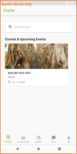 AgriGold Events screenshot