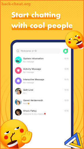 AhlaChat - Free Voice Chatroom screenshot