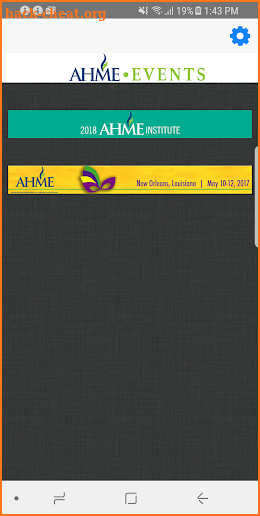 AHME Institute screenshot