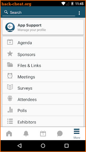 AHP Convene Events screenshot