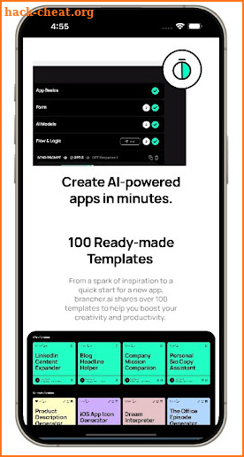 A.I. APP BUILDER screenshot