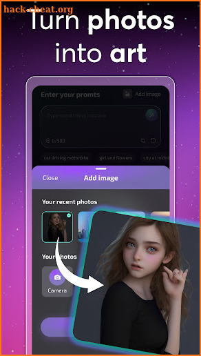 AI Art Generator: Photo Editor screenshot