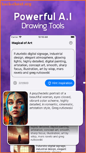 AI Generated Art Generator screenshot