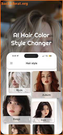 AI Hair Color Style Changer screenshot