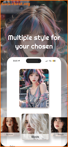 AI Hair Color Style Changer screenshot