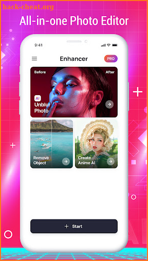 AI Photo Enhancer and AI Art screenshot