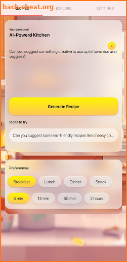 AI Recipe: Recipes Generator screenshot