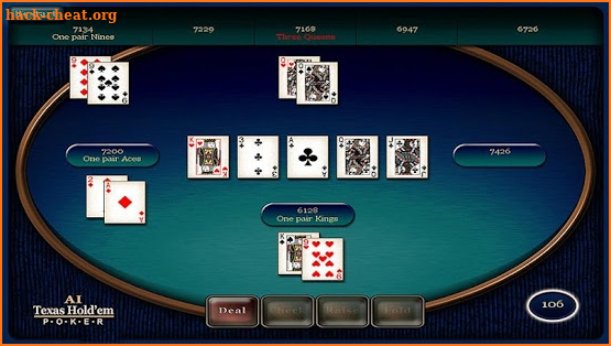 AI Texas Holdem Poker screenshot