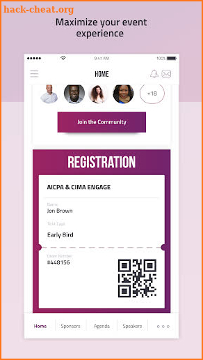 AICPA & CIMA ENGAGE screenshot