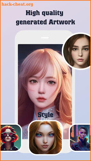 Aify - AI Art Avatar Generator screenshot