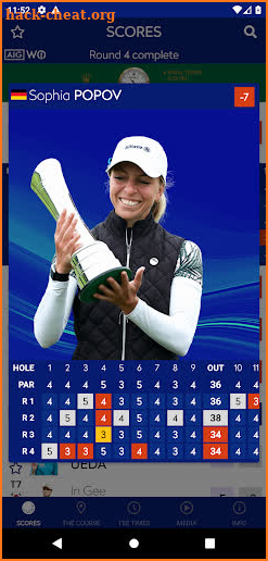 AIG Women's Open screenshot