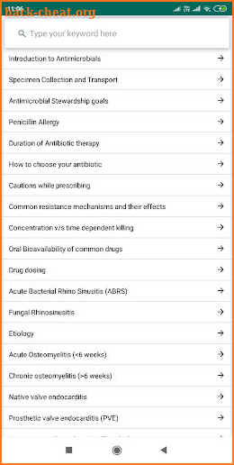 AIIMS Antibiotic Policy screenshot