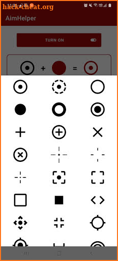 Aim Helper - Custom Aim, Crosshair for FPS Games screenshot