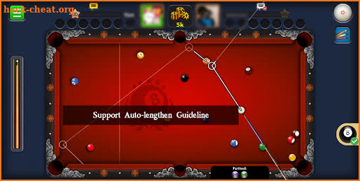 Aim Lite for ball pool screenshot