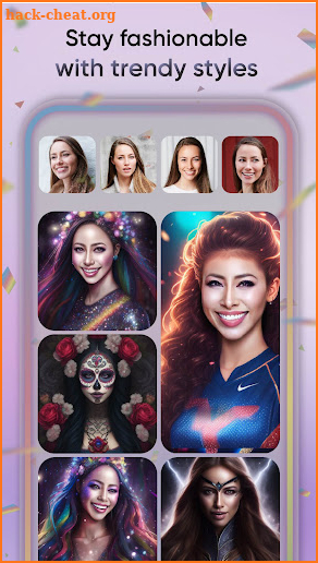 AImagine - AI avatars & photos screenshot