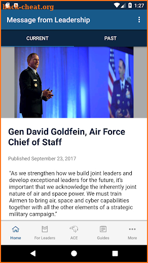 Air Force Leaders screenshot