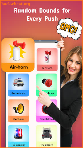 Air Horn - Siren Sounds Prank screenshot