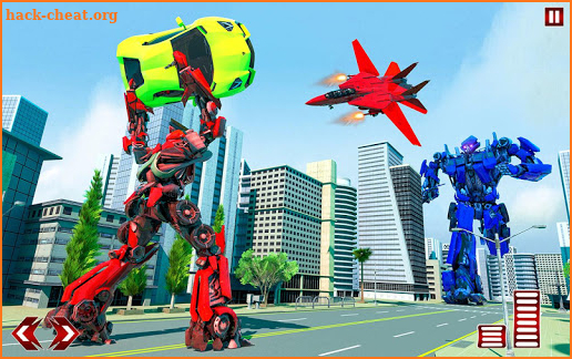 Air Jet Robot Car Transform Bike War screenshot