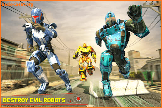 Air Robot Transform Battle - Tank Robot War Games screenshot