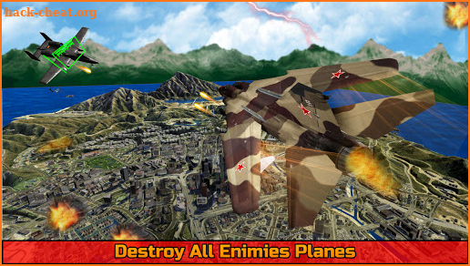 Air Strike Warfare Fighter Jet screenshot