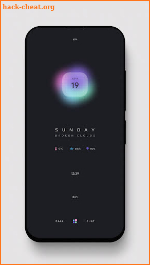 Air theme for KLWP screenshot