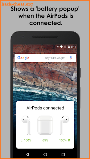 AirBuds Popup Free - airpods battery app screenshot