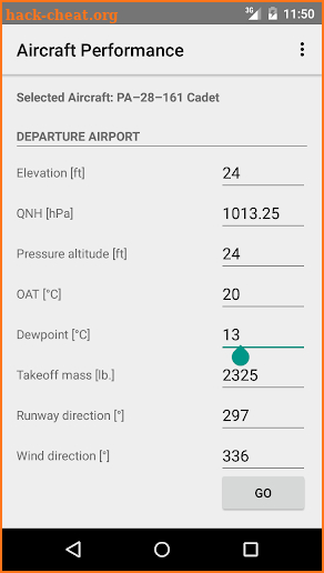 Aircraft Performance screenshot