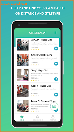 Airgym screenshot