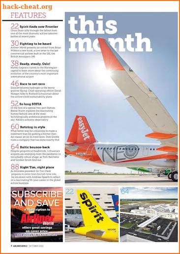 Airliner World Magazine screenshot