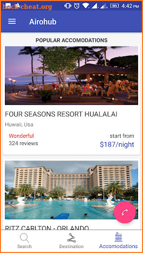 Airohub - FInd Flights, Hotel, Vacation Deals screenshot