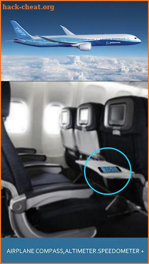 Airplane Compass and Altimeter screenshot
